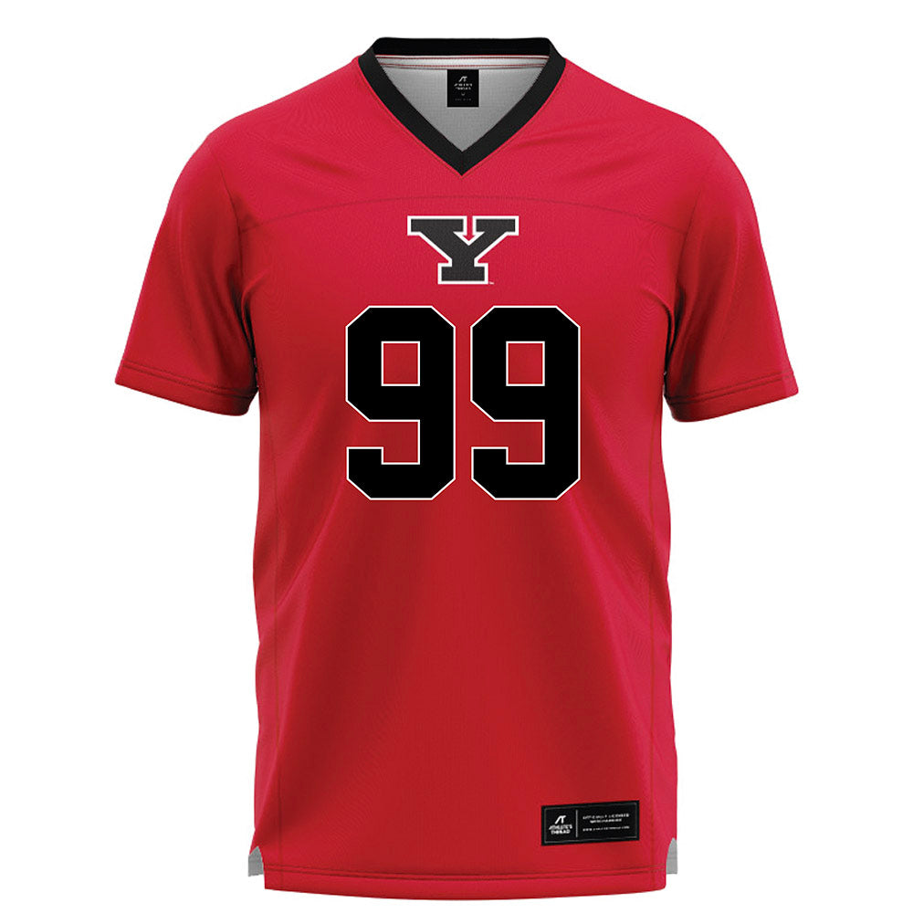 Youngstown State - NCAA Women's Lacrosse : Alyssa Edwards - Red Lacrosse Jersey-0