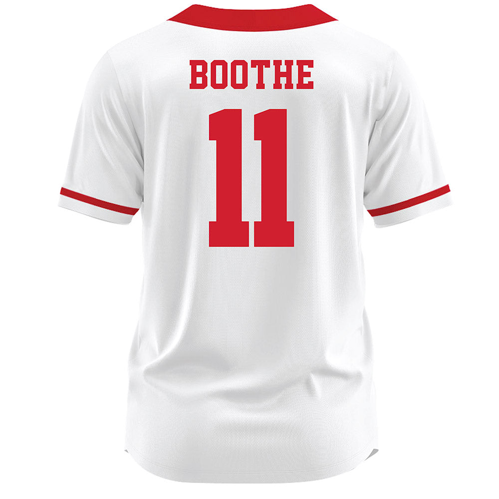 Youngstown State - NCAA Softball : Alivia Boothe - White Jersey-1