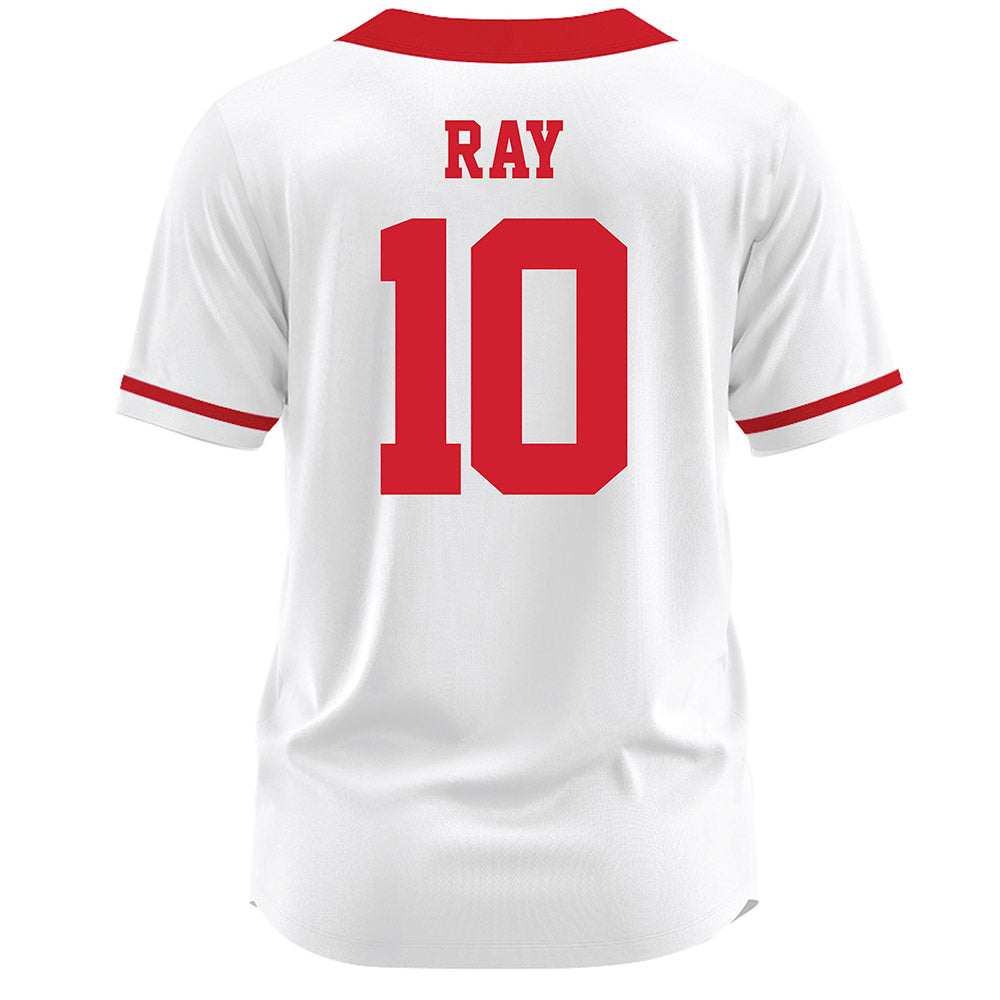 Youngstown State - NCAA Softball : Ayla Ray - White Jersey-1