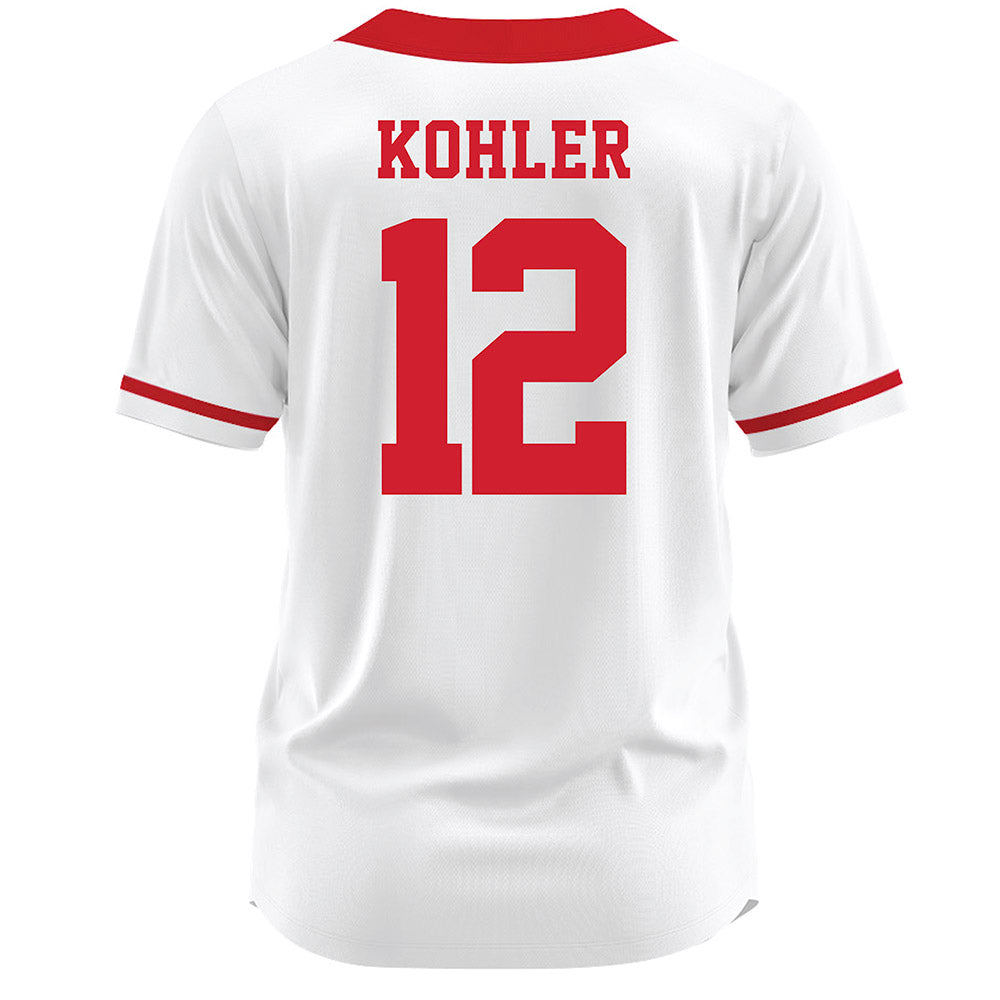 Youngstown State - NCAA Softball : Bree Kohler - White Jersey-1