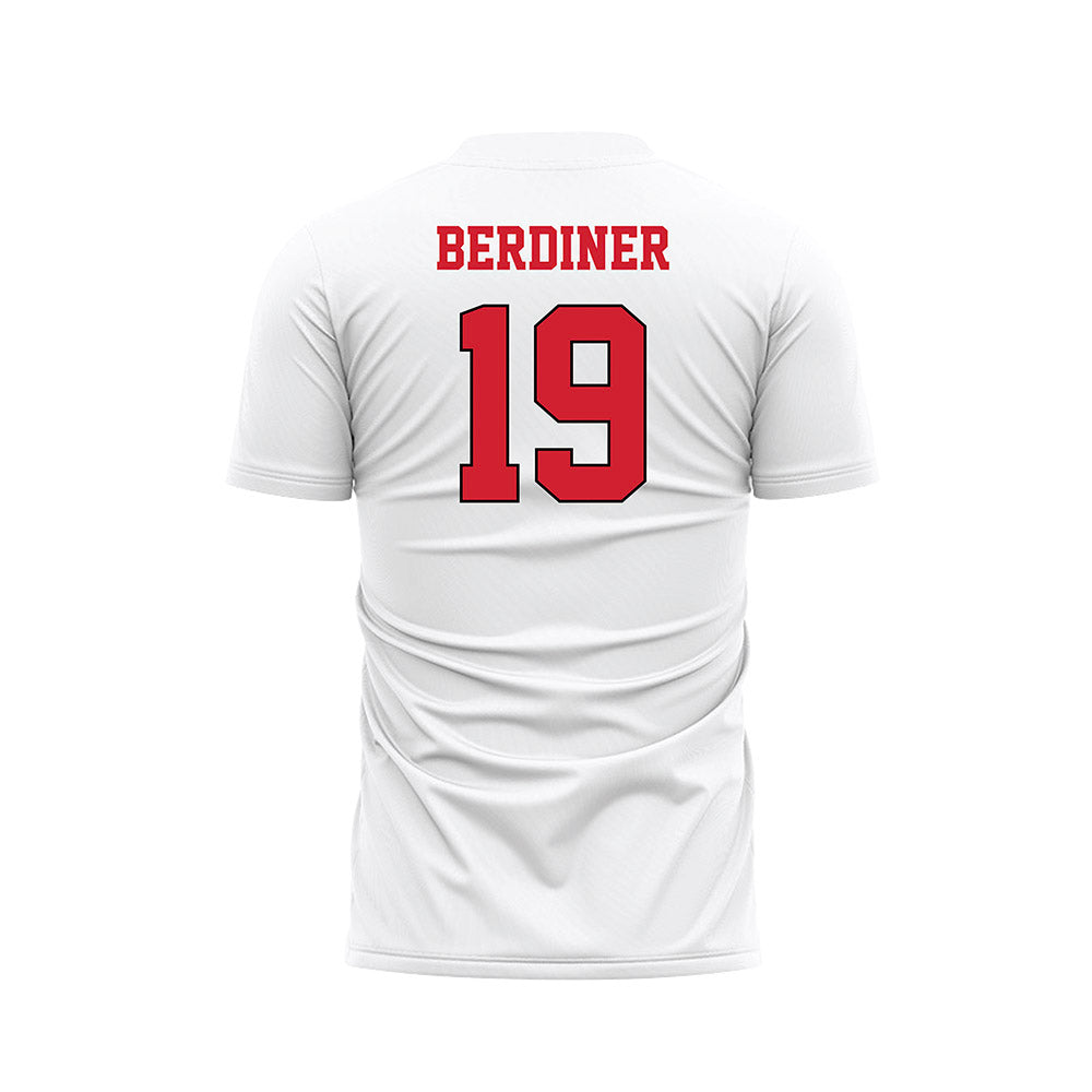 Youngstown State - NCAA Women's Soccer : Emma Berdiner - White Soccer Jersey-1