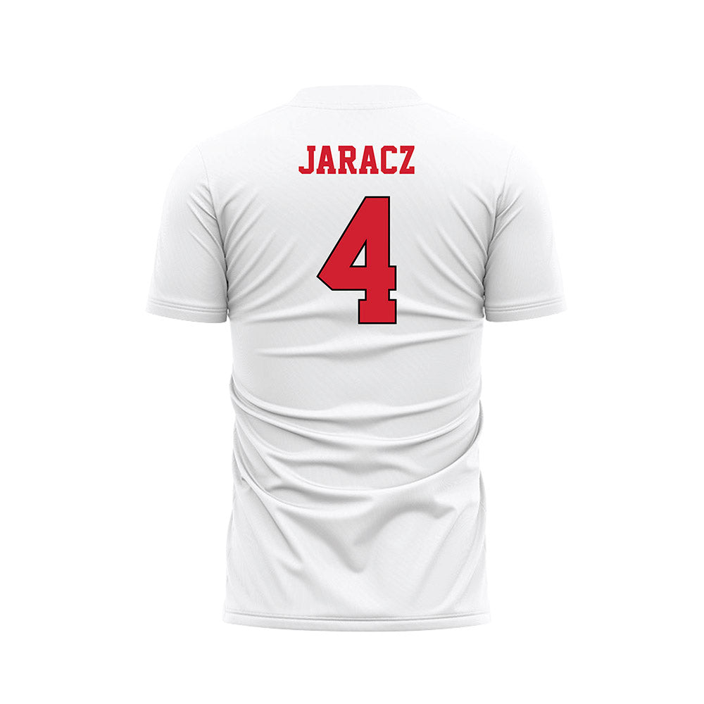 Youngstown State - NCAA Women's Soccer : Mara Jaracz - White Soccer Jersey-1