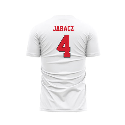 Youngstown State - NCAA Women's Soccer : Mara Jaracz - White Soccer Jersey-1
