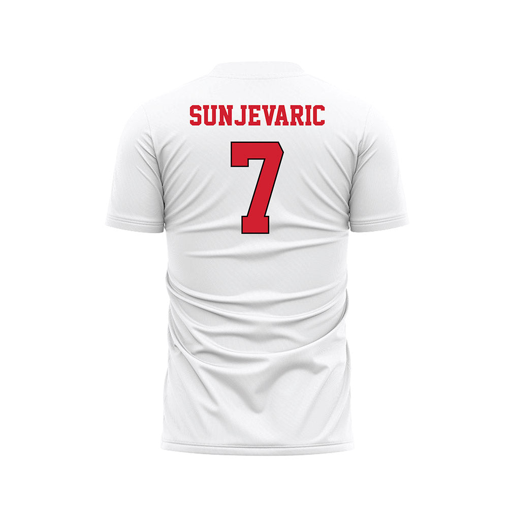 Youngstown State - NCAA Women's Soccer : Eva Sunjevaric - White Soccer Jersey-1