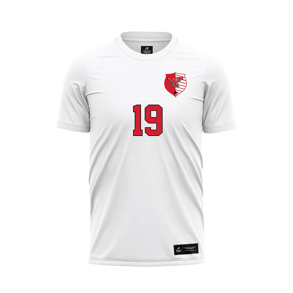 Youngstown State - NCAA Women's Soccer : Emma Berdiner - White Soccer Jersey-0