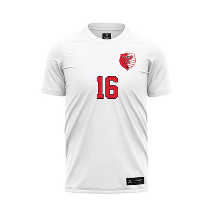 Youngstown State - NCAA Women's Soccer : Sara Felder - White Soccer Jersey-0