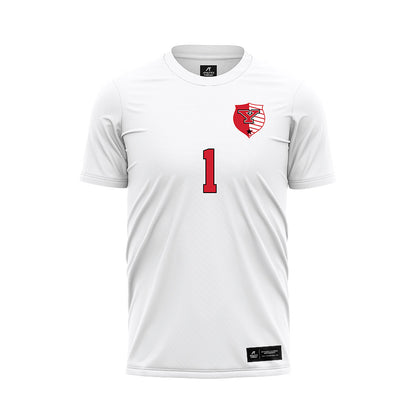 Youngstown State - NCAA Women's Soccer : Maya Naimoli - White Soccer Jersey-0