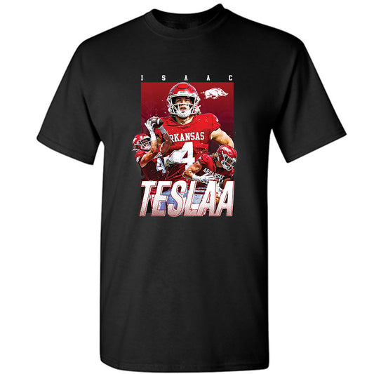 Arkansas - NCAA Football : Isaac TeSlaa - T-Shirt Player Collage