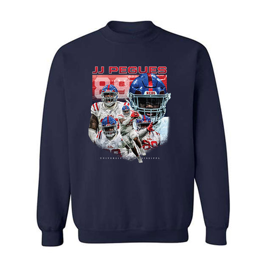 Ole Miss - NCAA Football : JJ Pegues - Crewneck Sweatshirt