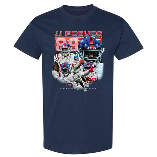 Ole Miss - NCAA Football : JJ Pegues - T-Shirt