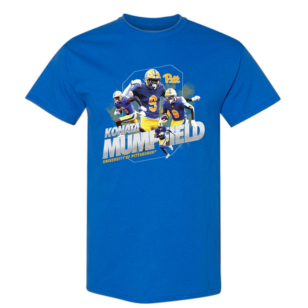 Pittsburgh - NCAA Football : Konata Mumpfield - T-Shirt Player Collage