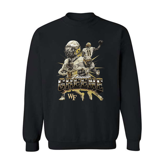 Wake Forest - NCAA Football : Donavon Greene - Crewneck Sweatshirt