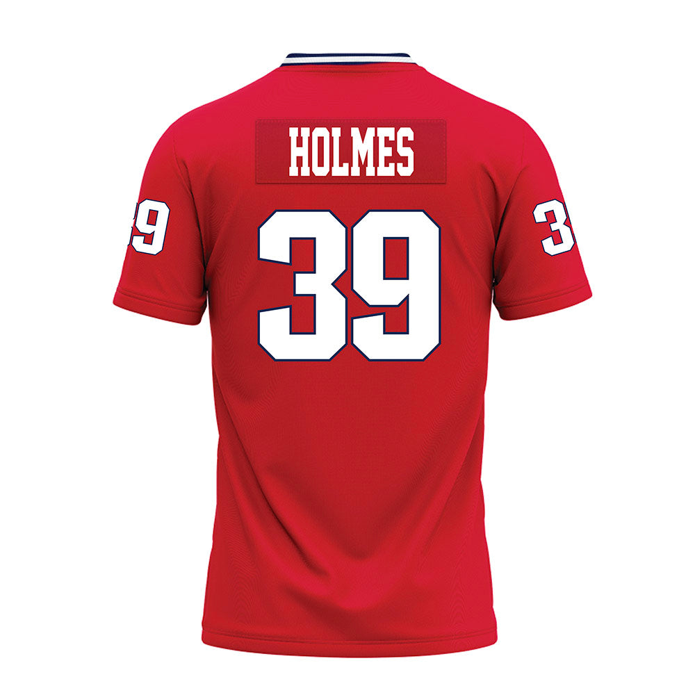 Dayton - NCAA Football : Chase Holmes - Red Premium Football Jersey-1