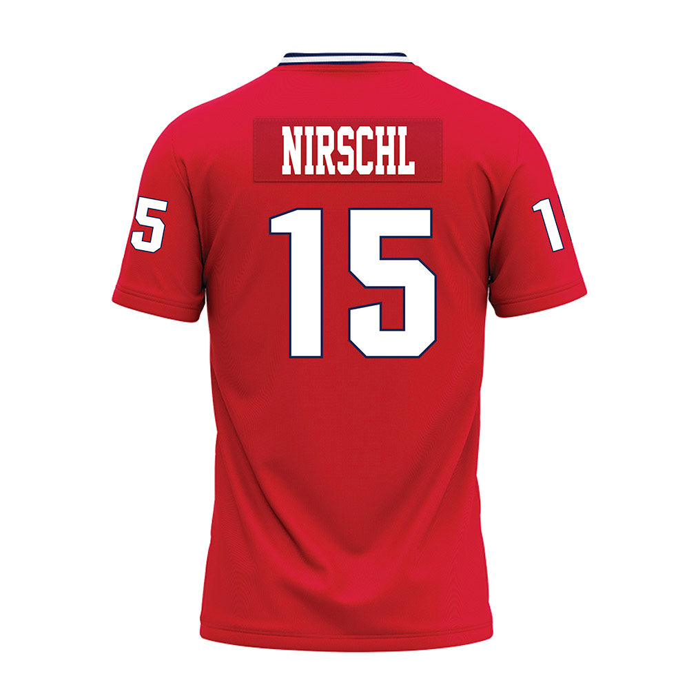 Dayton - NCAA Football : Jadyn Nirschl - Red Premium Football Jersey