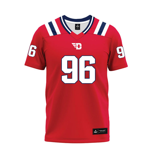 Dayton - NCAA Football : Troy Reisner - Red Premium Football Jersey