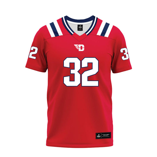 Dayton - NCAA Football : Sean Banks - Red Premium Football Jersey