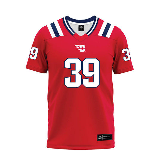 Dayton - NCAA Football : Sawyer Muchmore - Red Premium Football Jersey-0