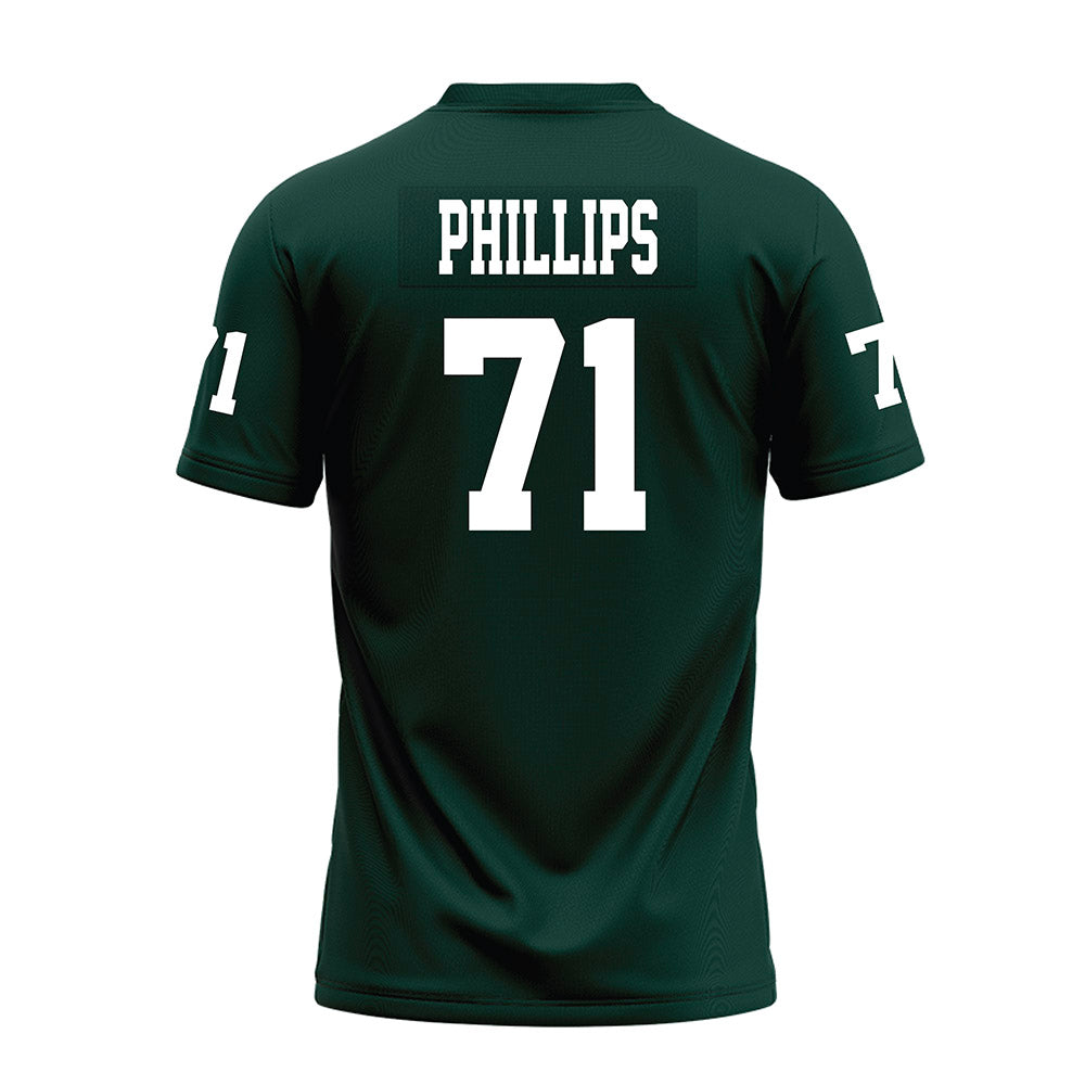 Michigan State - NCAA Football : Kristian Phillips - Premium Football Jersey-1