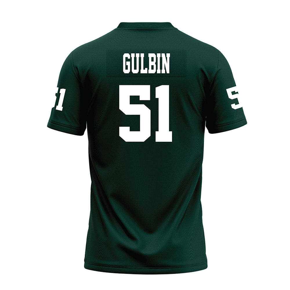 Michigan State - NCAA Football : Matthew Gulbin - Premium Football Jersey-1