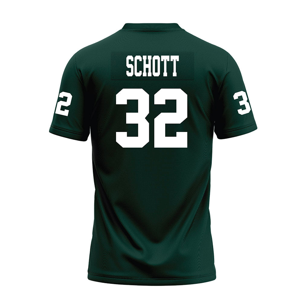 Michigan State - NCAA Football : James Schott - Premium Football Jersey