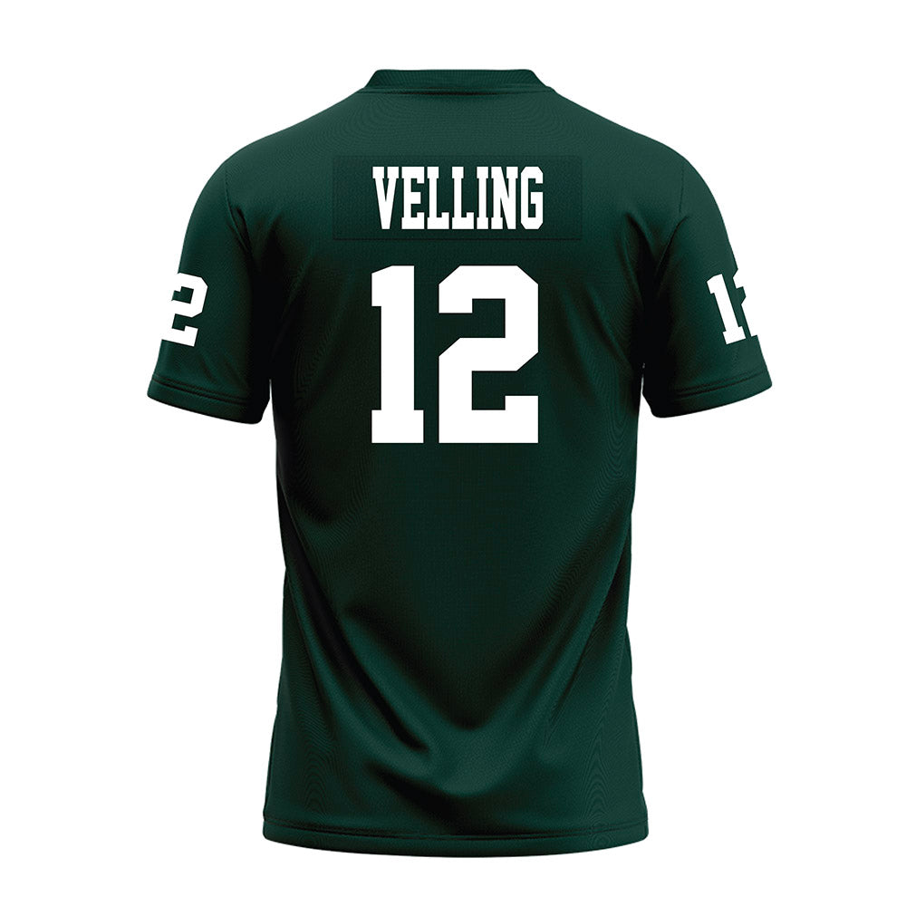 Michigan State - NCAA Football : Jack Velling - Premium Football Jersey-1