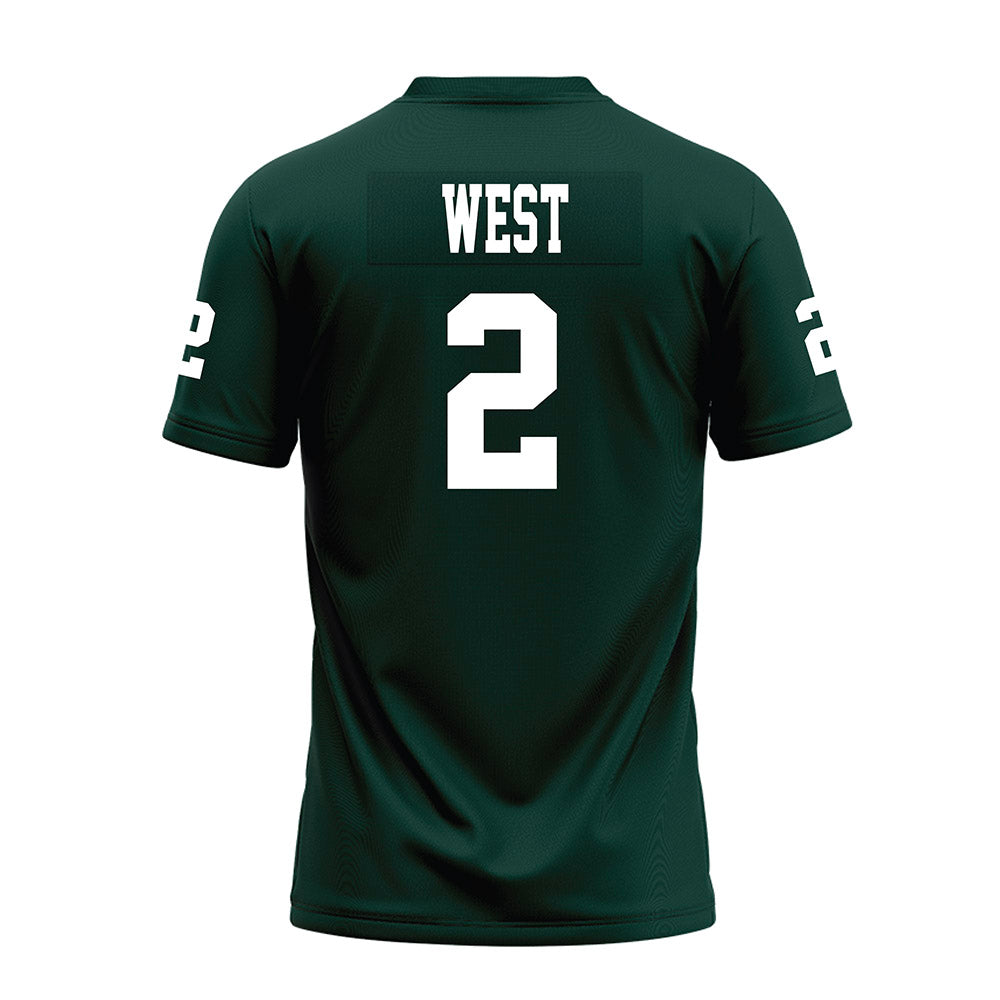 Michigan State - NCAA Football : Aydan West - Premium Football Jersey-1
