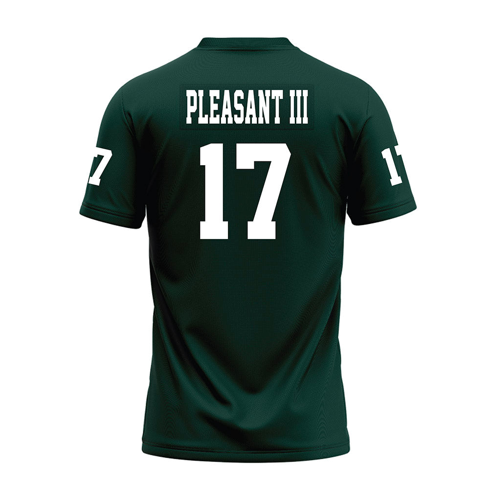 Michigan State - NCAA Football : Eddie Pleasant III - Premium Football Jersey