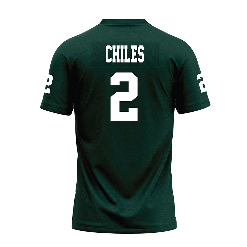 Michigan State - NCAA Football : Aidan Chiles - Premium Football Jersey