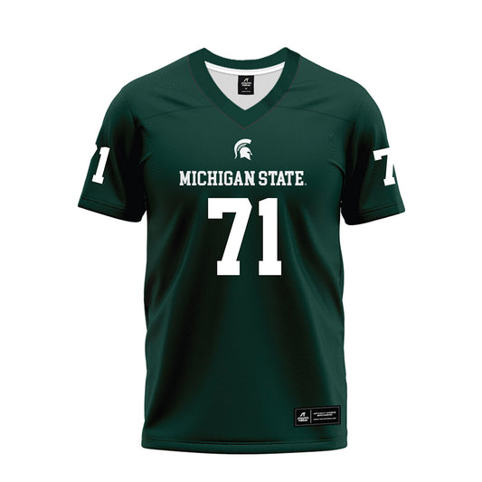 Michigan State - NCAA Football : Robert Wright Jr - Premium Football Jersey-0