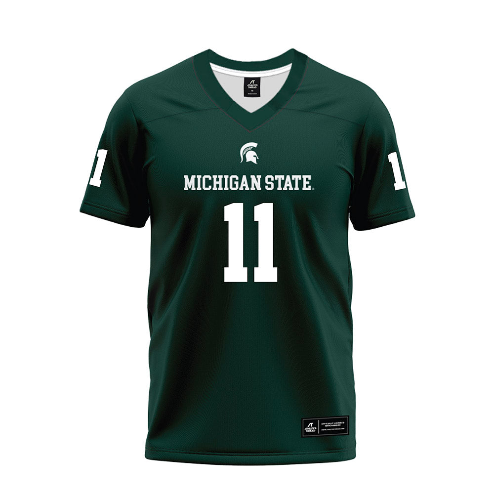 Michigan State - NCAA Football : Aziah Johnson - Premium Football Jersey
