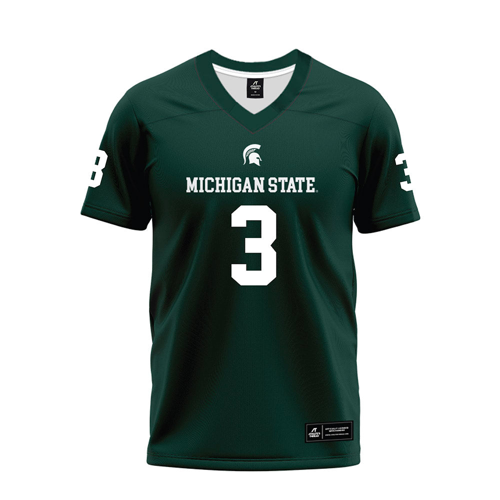 Michigan State - NCAA Football : Rodney Bullard Jr - Premium Football Jersey-0