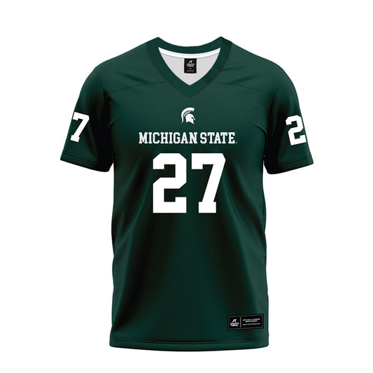 Michigan State - NCAA Football : Darrin Jones Jr - Premium Football Jersey-0