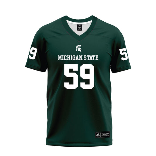 Michigan State - NCAA Football : Kyler Brunan - Premium Football Jersey