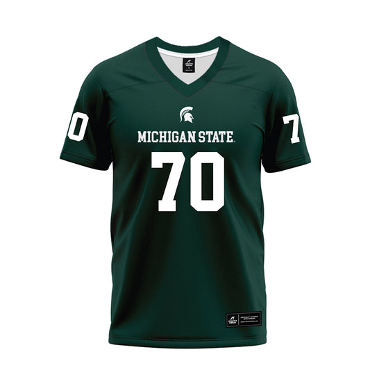 Michigan State - NCAA Football : Luke Newman - Premium Football Jersey