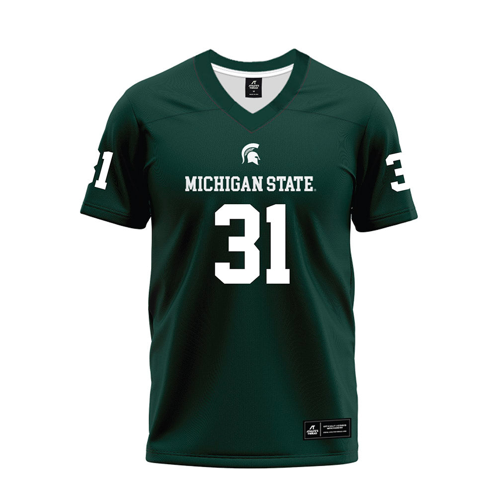 Michigan State - NCAA Football : Deuce Edwards - Premium Football Jersey-0