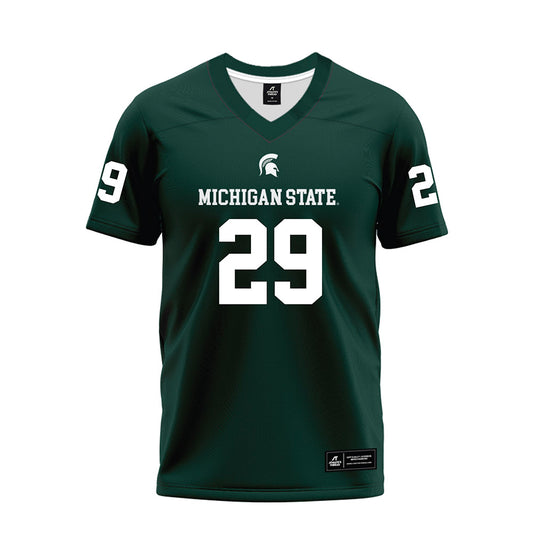 Michigan State - NCAA Football : George Mullins - Premium Football Jersey-0
