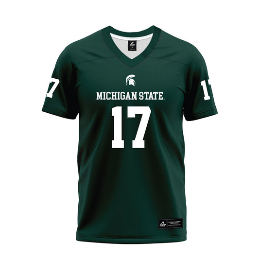 Michigan State - NCAA Football : Braylon Collier - Premium Football Jersey-0