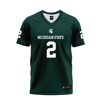 Michigan State - NCAA Football : Aydan West - Premium Football Jersey-0