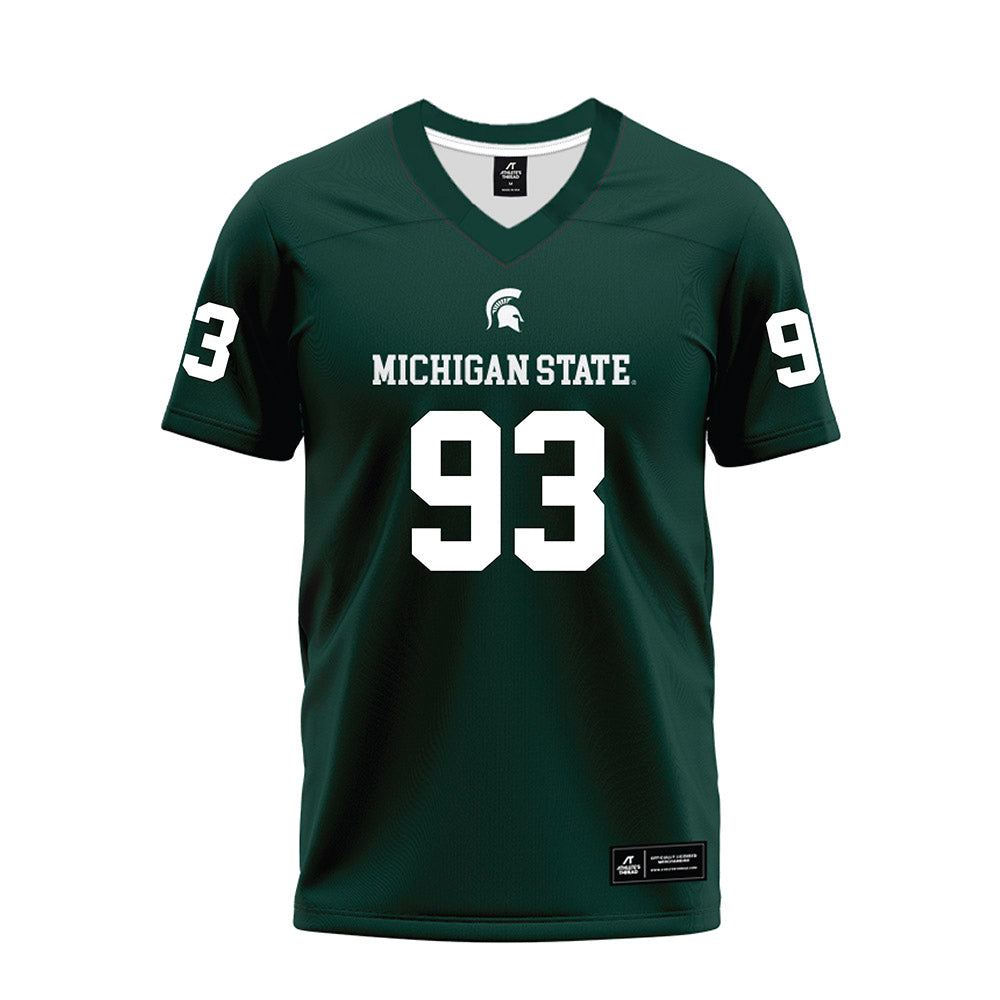 Michigan State - NCAA Football : Jalen Satchell - Premium Football Jersey