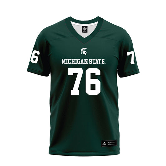Michigan State - NCAA Football : Drew Nichols - Premium Football Jersey-0