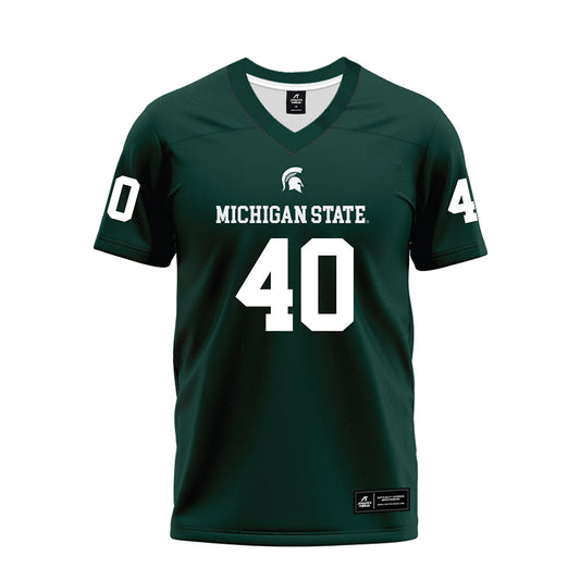 Michigan State - NCAA Football : Tarik Ahmetbasic - Premium Football Jersey