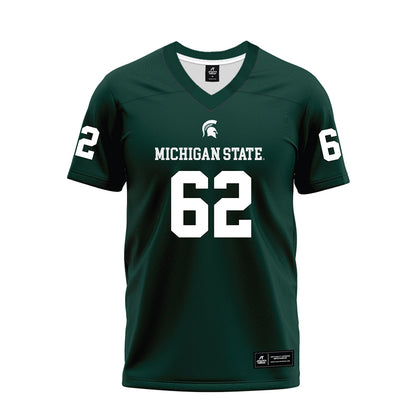 Michigan State - NCAA Football : Justin Bell - Premium Football Jersey-0