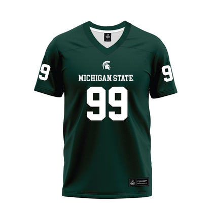 Michigan State - NCAA Football : Quindarius l Dunnigan - Premium Football Jersey-0