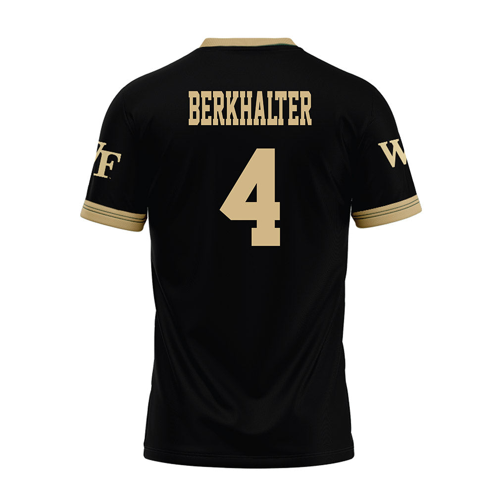 Wake Forest - NCAA Football : Sterling Berkhalter - Premium Football Jersey-1
