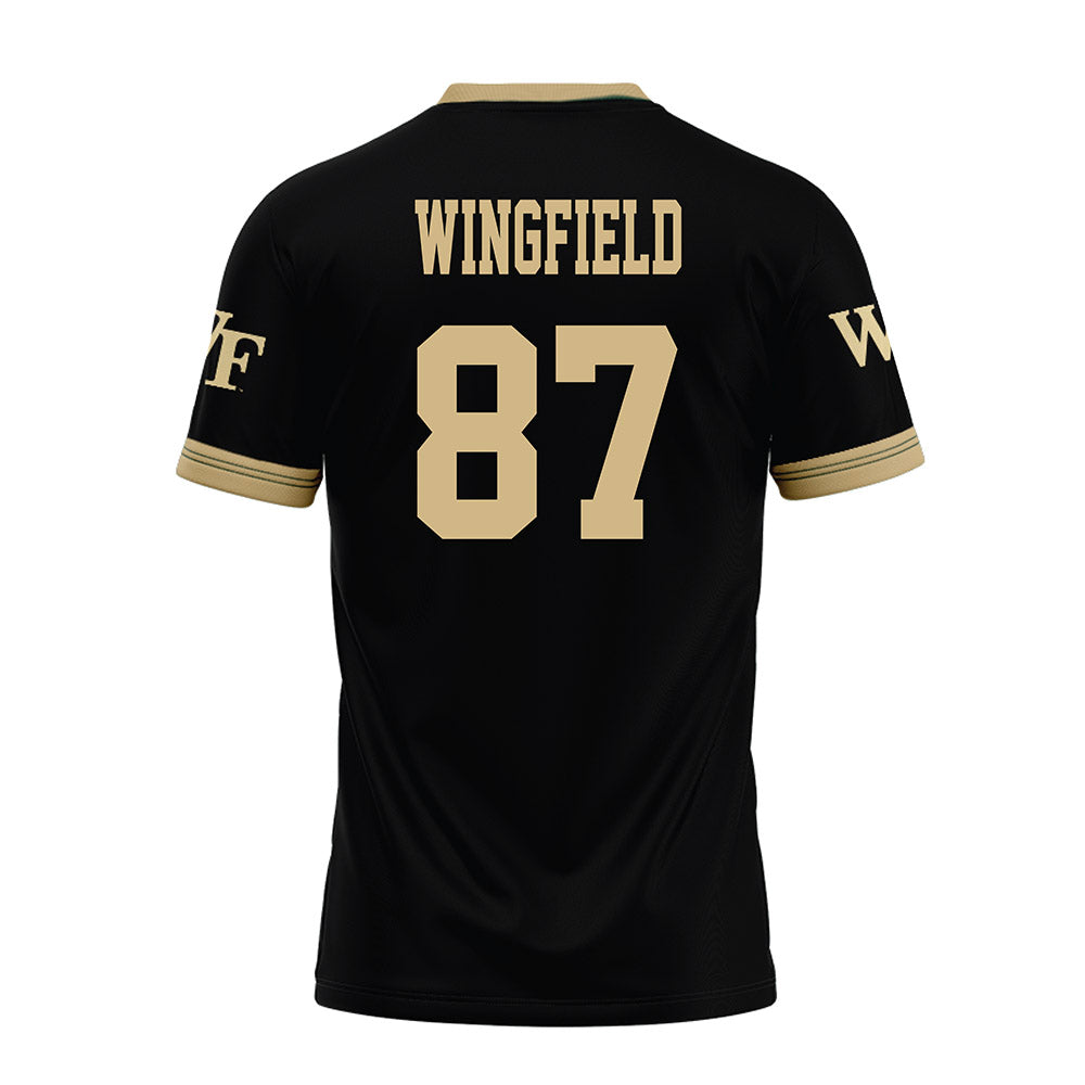 Wake Forest - NCAA Football : Charlie Wingfield - Premium Football Jersey-1