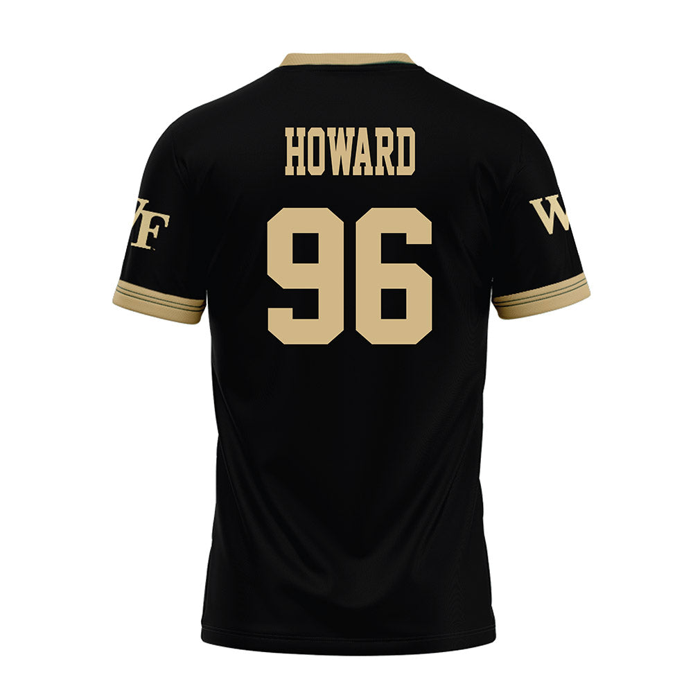 Wake Forest - NCAA Football : kendal howard - Premium Football Jersey