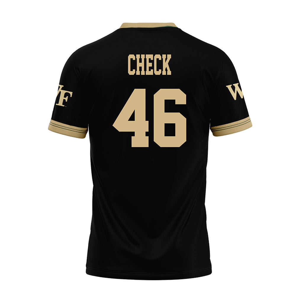 Wake Forest - NCAA Football : Kevin Check - Premium Football Jersey