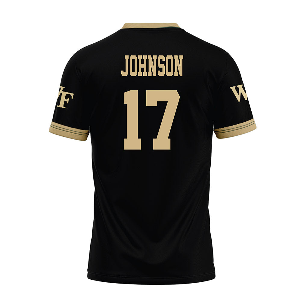 Wake Forest - NCAA Football : Billy Johnson - Premium Football Jersey-1