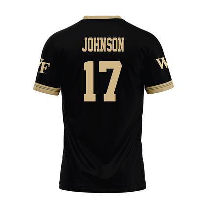 Wake Forest - NCAA Football : Billy Johnson - Premium Football Jersey-1