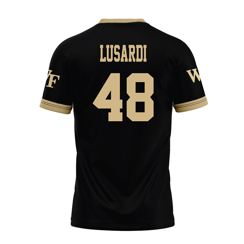 Wake Forest - NCAA Football : Matthew Lusardi - Premium Football Jersey-1